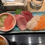 Sushi Chuugokuryouri Fukurokuju - 刺身アップ