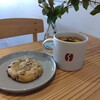 FUUTO COFFEE AND BAKE SHOP - アメリカーノ（グアテマラ）450円、チョコチャンククッキー200円