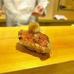 鮨 あらい - 金目鯛炙り 2022年8月