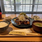 Koara Shokudou - 赤味噌チキンカツかつ定食
