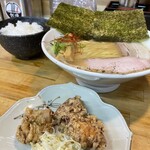 麺や 弐凛 - 醤油とんこつAセット ¥1,150