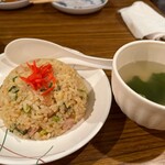 Iseya - 豚焼飯(スープ付き）