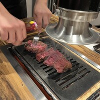 黒毛和牛ヘレ肉専門店 炭火焼肉 りきちゃん 北浜店 - 