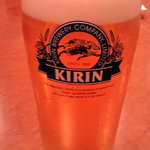 川菜味 - 最初はビール