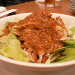 川菜味 - 水煮ひな鶏の辛し胡麻ソース