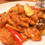 川菜味 - 豚ばら肉とキャベツの味噌味炒め