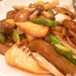 川菜味 - アワビ茸のかきソース