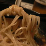 麺やBar 渦 - 細ストレート麺