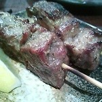 宮川橋もつ肉店 - 2013年11月：分厚いリブ芯