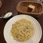 アンティカ オステリア カルネヤ - 自家製ソーセージクリームソースパスタ（1,020円）