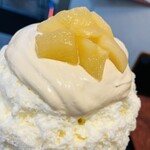 こひる庵 - りんごコンポートがシャクシャクでほどよい甘さ♡