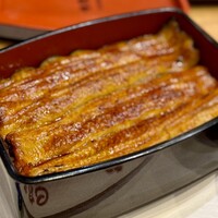 入谷鬼子母神門前のだや - 鰻がみっちり2列に！