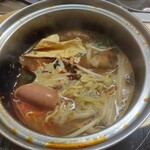 Gouun Rai - 四川風鍋焼きラーメンの完成