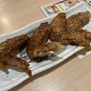 Tsukiji Shokudou Genchan - 手羽先揚げ　甘辛仕立て