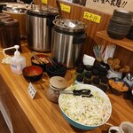 とんかつながた園 - サービスコーナー