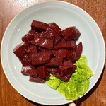 赤坂 らいもん - レバ塩焼き