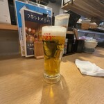 名古屋の魚が旨い店 サカナのハチベエ - 生ビール