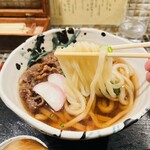 たけうちうどん店 - 肉うどん　1,100円