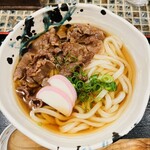 たけうちうどん店 - 肉うどん　1,100円