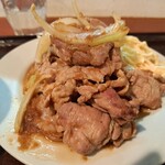 菱田屋 - 肉の量がものすごく多いです