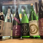 日本酒BAR 酒母 - 冷蔵庫内の日本酒は全て飲み放題！