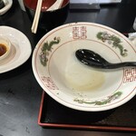 めん処 成 - 完食完飲の図！