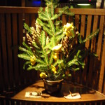 たてしな薫風 - メインダイニング前のお飾り