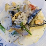 Brasserie Etoile Stella - 牡蠣のパスタ