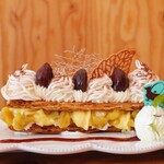 カフェ・ド・リオン パレット - 【2023】季節のミルフィーユ・マロン