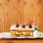 カフェ・ド・リオン パレット - 【2023】季節のミルフィーユ・マロン