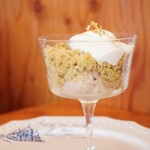 カフェ・ド・リオン パレット - 【2023.12】利休栗のマロンシャンティ(税込1,188円)