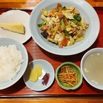 みき - 料理写真:四川炒め定食