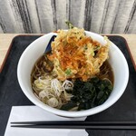 小田原パーキングエリア（下り） フードコート - 海老香る 野菜かき揚げそば