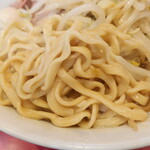 ラーメン二郎 - 麺