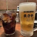 まさや - コーラ、生ビール