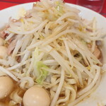 ラーメン二郎 - ヤサイ（そのまま）