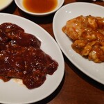 焼肉おくう - 牛レバー・マルチョウ