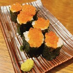 旨唐揚げと居酒メシ ミライザカ - イクラのっけ寿司❤️