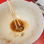 ラーメン二郎 - 今年一年の感謝を込めて年１回だけの完飲♪