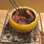 銀座 しのはら - 篠原さんがお肉を通して