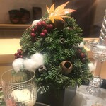 銀座 しのはら - 八寸のクリスマスツリー