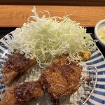 とんかつ 田 - キャベツおかわりで復活！