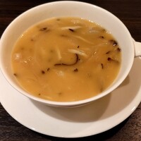 中国料理 彩龍 - 鮑とふかひれのとろみスープ