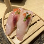 Chou Gurume Kaitensushi Musashimaru - ヒメ鯛
                      はじめて食べました
                      まあまあ