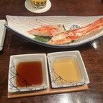 かに道楽 - タラバ蟹酢