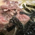 七輪さく - 大盛りテールラーメンほろほろ肉バリ旨！