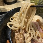 京都 麺屋たけ井 - 特製つけ麺（麺リフト）