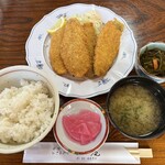 福喜庵 - アジフライ定食！