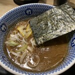 京都 麺屋たけ井 - 特製つけ麺（つけ汁アップ）