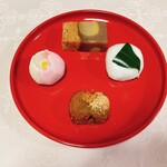 一幸庵 - 和菓子の宝石皿や〜(人´∀｀)☆．。．:*･。4回目かな？